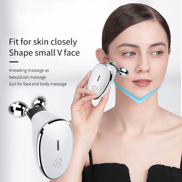 Electric Rollers Inductive Therapeutic Instrument EMS Facial Massager - Image 9