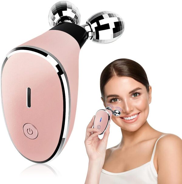 Electric Rollers Inductive Therapeutic Instrument EMS Facial Massager - Image 4