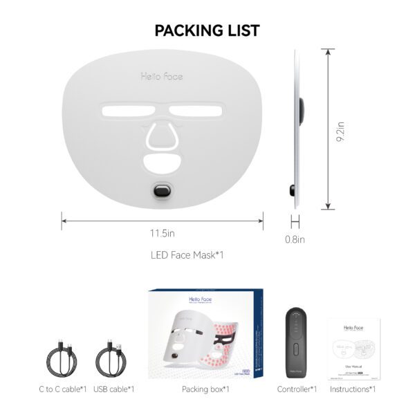 Glowishy™ LED Face Mask – Anti-Aging & Skin Rejuvenation - Image 3
