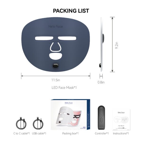 Glowishy™ LED Face Mask – Anti-Aging & Skin Rejuvenation - Image 5