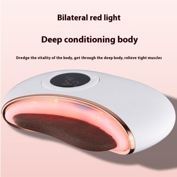 Smart Electric Gua Sha Scraping Massager – Rechargeable Facial and Body Tool - Image 9