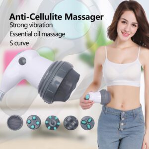 Fat Pusher - Machine Anti-Cellulite and Full Body Massage with Infrared Heat Therapy – Home Use & Professional Slimming Device