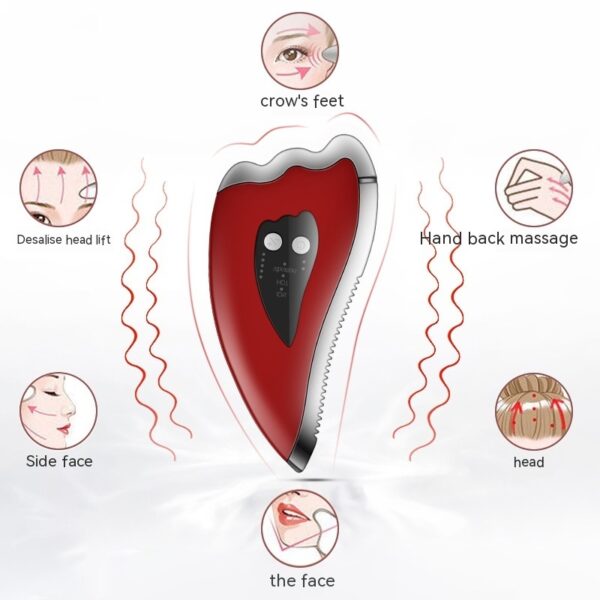 5-in-1 Heated Face Massager – Skin Tightening, Slimming & Lifting Tool - Image 5