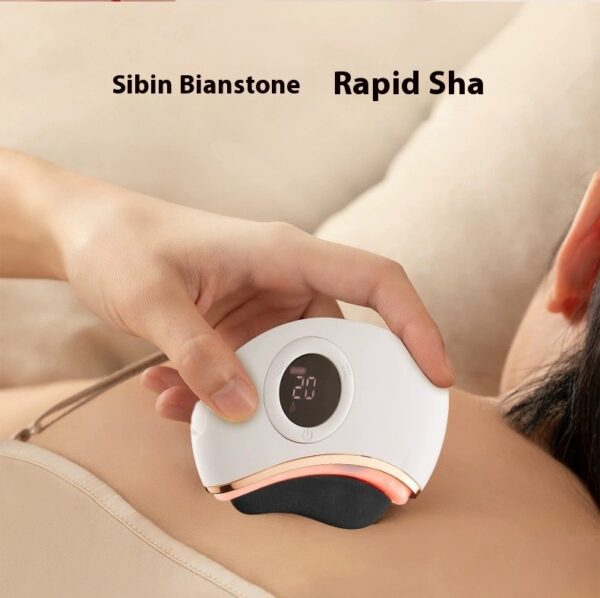 Smart Electric Gua Sha Scraping Massager – Rechargeable Facial and Body Tool
