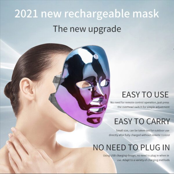 Advanced LED Light Therapy Mask – Skin Rejuvenation & Anti-Aging - Image 2