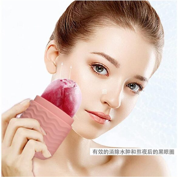 ✨ Facial Ice Globe – Reusable Silicone Face Ice Mold for Instant Glow & Pore Tightening ✨