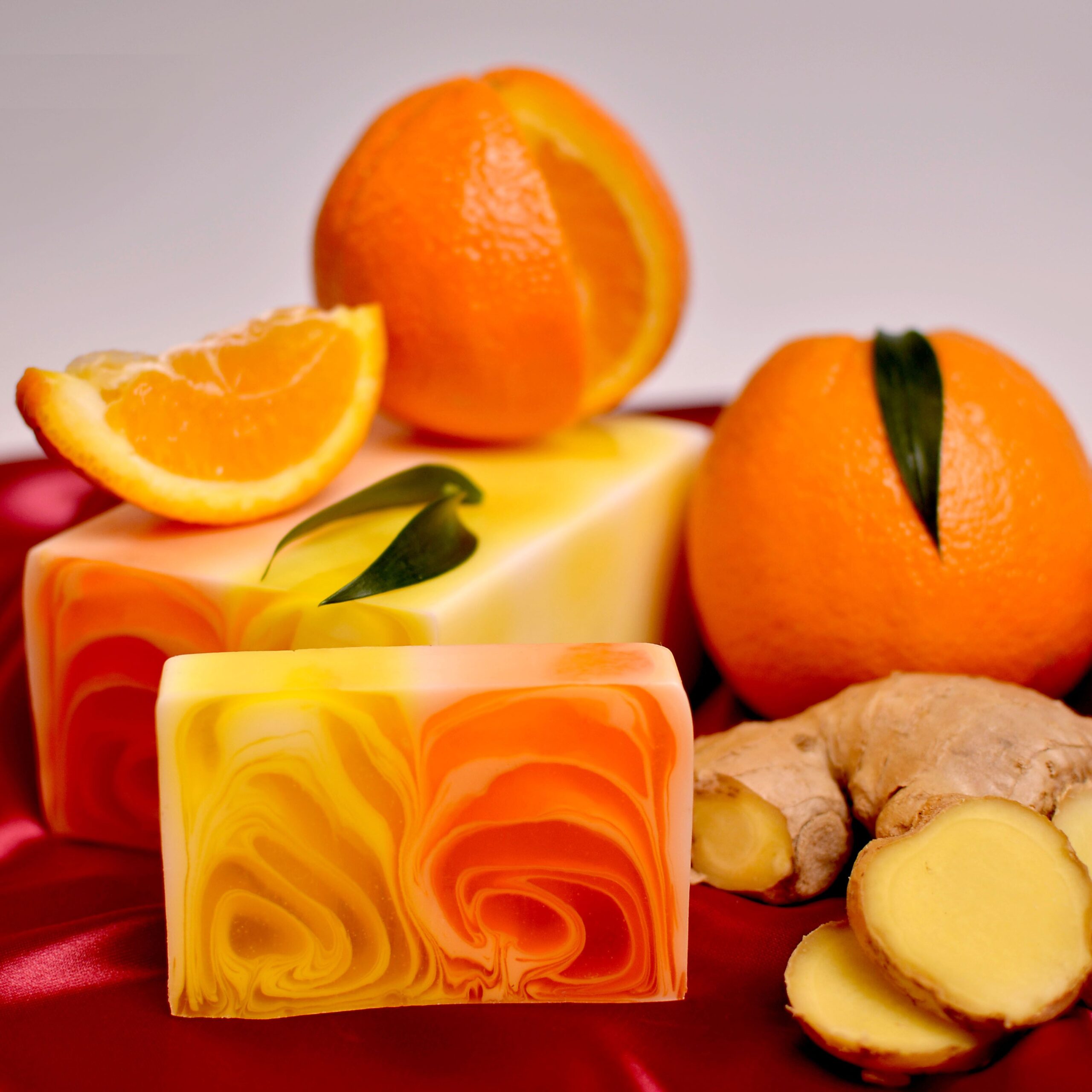 Barra de Jabón Hecho a Mano 1.2kg - Naranja y Jengibre - Imagen 8